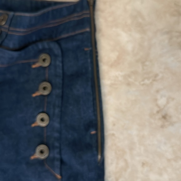 Chloe high rise wide denim jean size  XS Us 2 - Picture 4 of 4